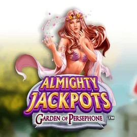 Almighty Jackpots: Garden of Persephone game by Novomatic – logo hosted on LuckyVibe Casino
