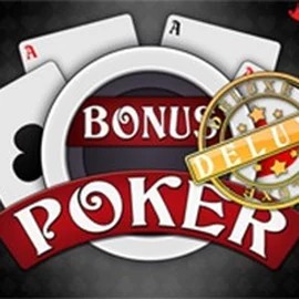 Try Bonus Poker Deluxe - 3 Hands slot by RTG (Reel Time Gaming) on luckyvibe.ca – logo image