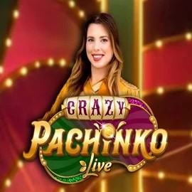 Try Crazy Pachinko slot by Evolution on luckyvibe.ca – logo image