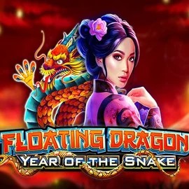 Floating Dragon Year of the Snake slot visual from Pragmatic Play available on luckyvibe.ca