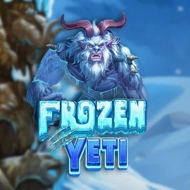 Frozen Yeti slot logo by BF Games at LuckyVibe Casino