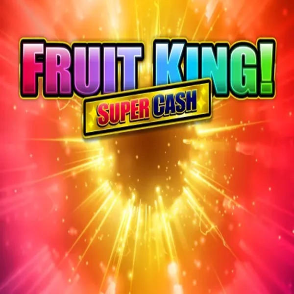 Fruit King Super Cash slot visual from Greentube available on luckyvibe.ca