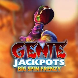 Genie Jackpots: Big Spin Frenzy – slot by Blueprint Gaming, featured at luckyvibe.ca