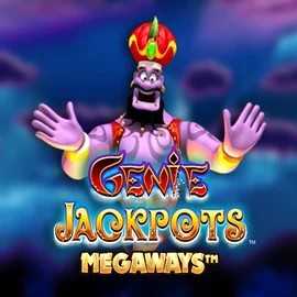 Genie Jackpots Megaways game by Blueprint Gaming – logo hosted on LuckyVibe Casino