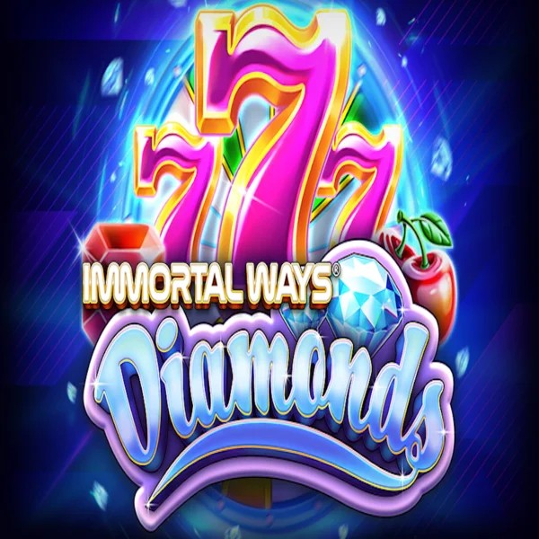 Immortal Ways Diamonds logo by RubyPlay at LuckyVibe Casino