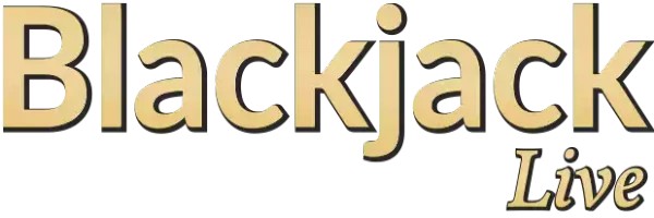 Live Blackjack logo by Evolution LuckyVibe Casino