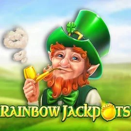 Try Rainbow Jackpots slot by Red Tiger Gaming on luckyvibe.ca – logo image
