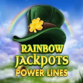 Rainbow Jackpots Power Lines casino game by Red Tiger Gaming – featured logo at LuckyVibe Casino