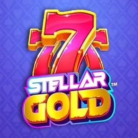 Stellar Gold logo by Snowborn Games at LuckyVibe Casino