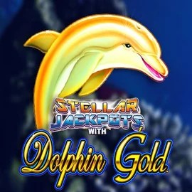 Try Dolphin Gold with Stellar Jackpots slot by Lightning Box Game on luckyvibe.ca – logo image