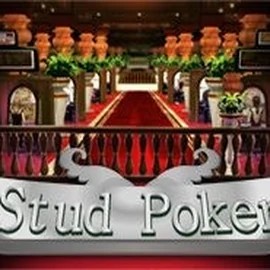 Stud Poker 3D slot visual from iSoftBet available on luckyvibe.ca